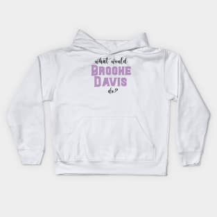 What would BD do? Kids Hoodie